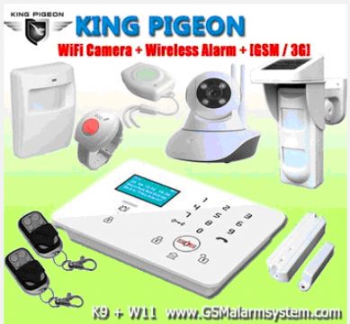 Gsm 3G Touch Keypad Alarm System